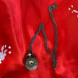 Vintage Look Watch Necklace